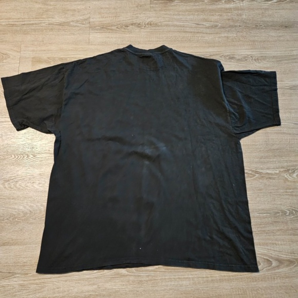 Vintage 1997 Miami Dolphins T Shirt Hanes Heavyweight 3XL Black NFL Football - Picture 5 of 5